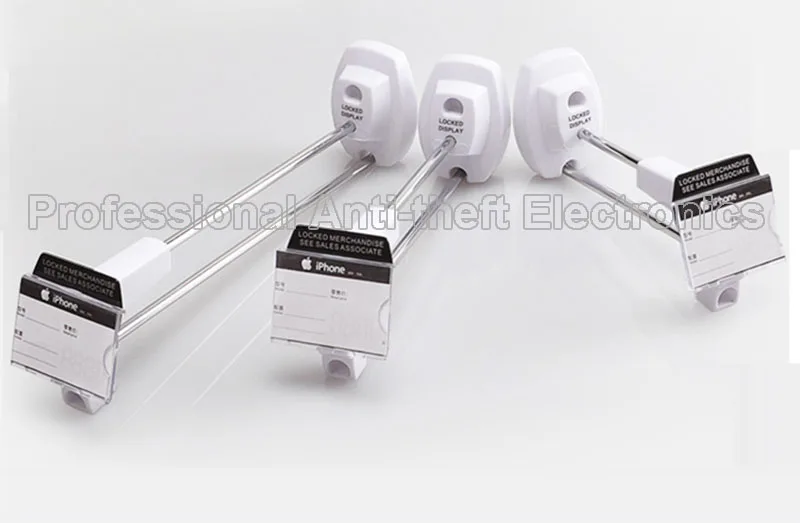 200 шт./лот аксессуары для розничного магазина защитный дисплей настенный крючком