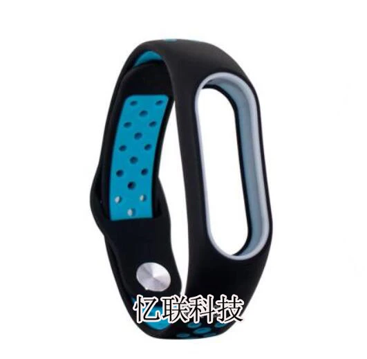 Высококачественный резиновый спортивный ремешок для браслета Xiaomi Mi Band 3 4