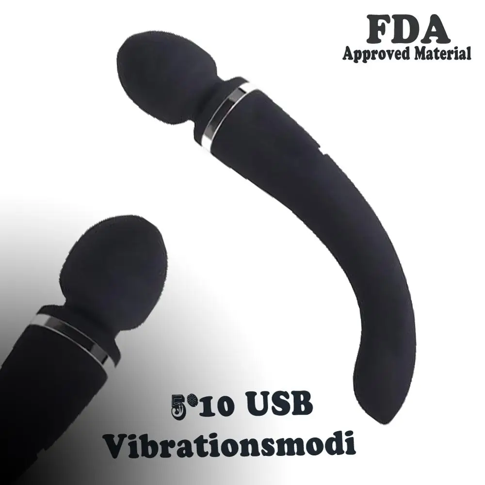 Вибратор Magic Wand AV Stick 10 скоростей оргазм сквирт массаж клитора Стимуляция женской