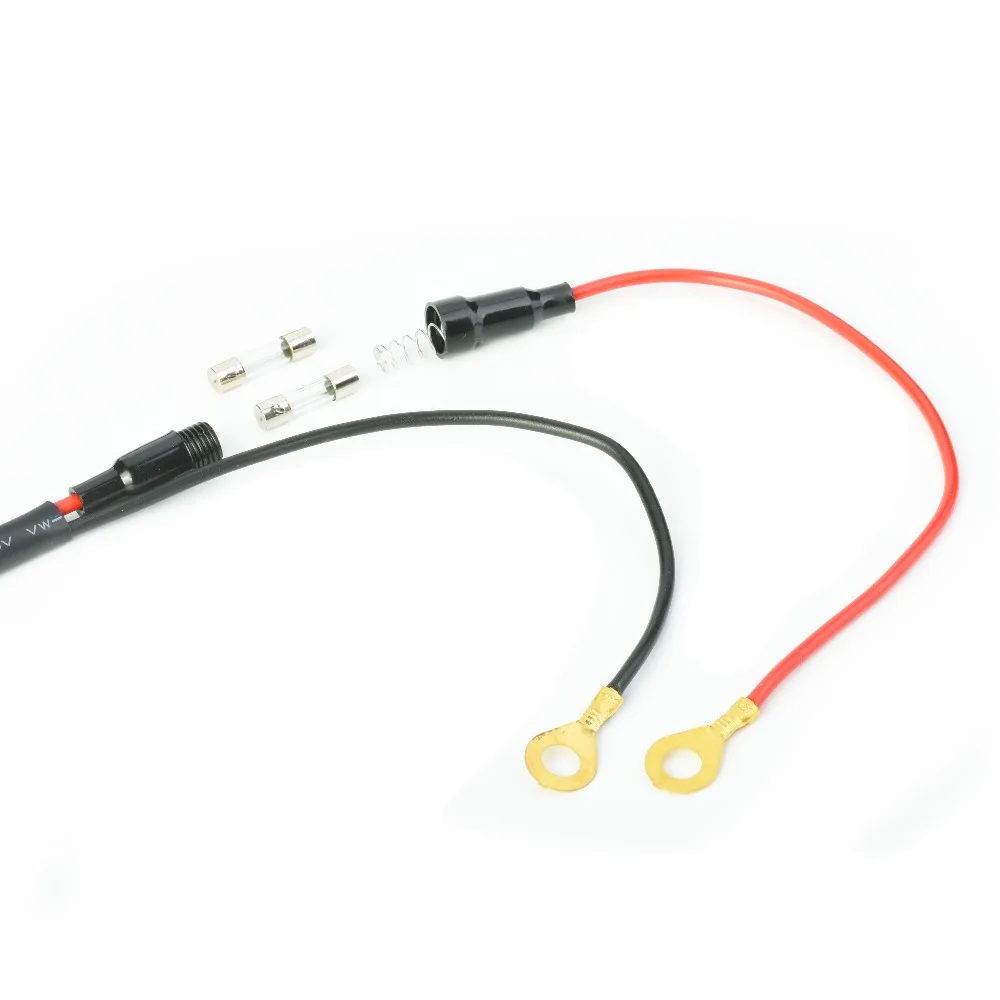 DC12V/24 V автомобильный прикуриватель автомобиля/мотоцикл изменение мощность Прикуриватель разъем и предохранитель& провод
