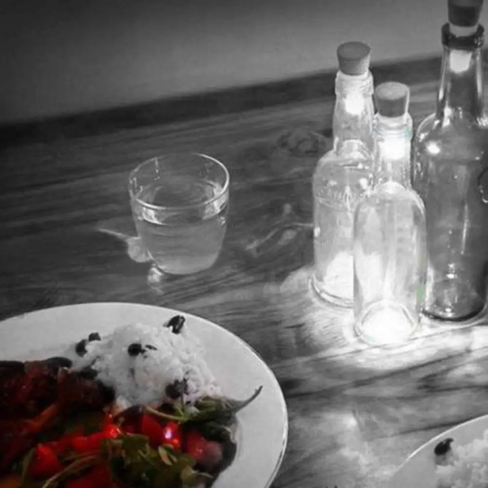 Пробка в форме USB Перезаряжаемый светодиодный ночник супер яркая пустая бутылка