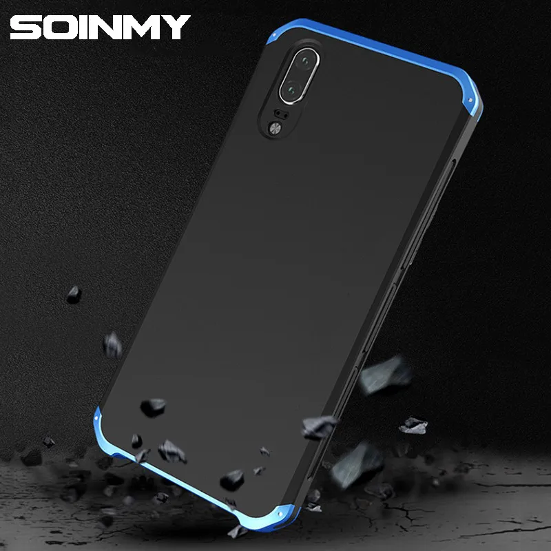 Противоударный бронированный металлический чехол Soinmy для Huawei v20 P10 Honor V8