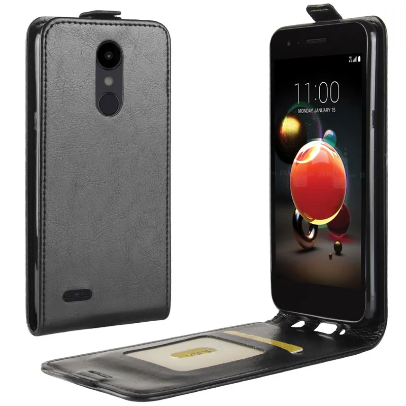 For LG LV3 2018 Case Cover Original Leather Protective Shell Funda for Flip Cases | Мобильные телефоны и аксессуары