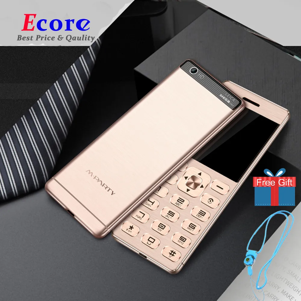 Новый оригинальный MPARTY LT1 Роскошный металлический корпус Bluetooth с mp3 Dual SIM поставка