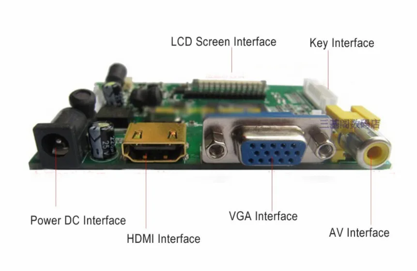 7 дюймов 1024*600 HDMI экран ЖК-дисплей+ емкостный сенсорный экран с платой драйвера монитор для Raspberry Pi Banana/Orange Pi
