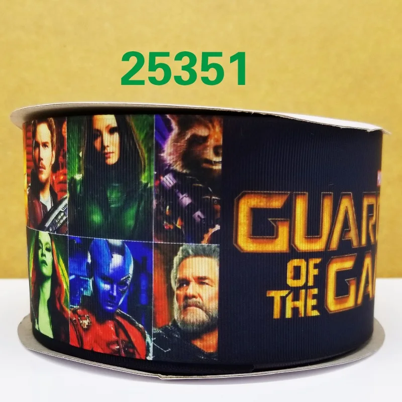 50 ярдов мультфильм напечатанный grosgrain ленты 25350