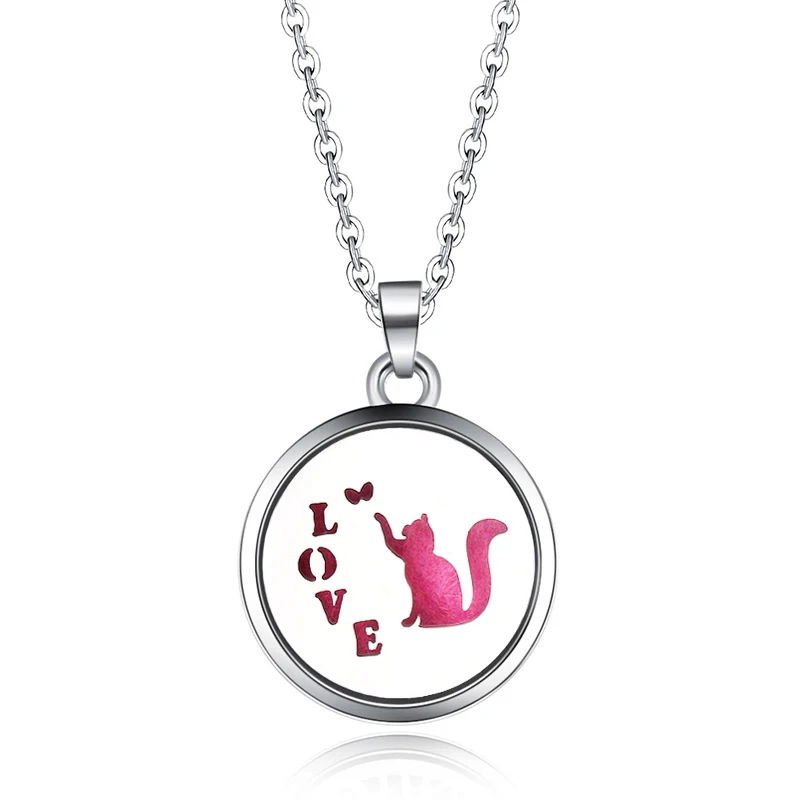 Романтическое ожерелье с подвеской в виде кошки украшение 27 мм|Подвески| |