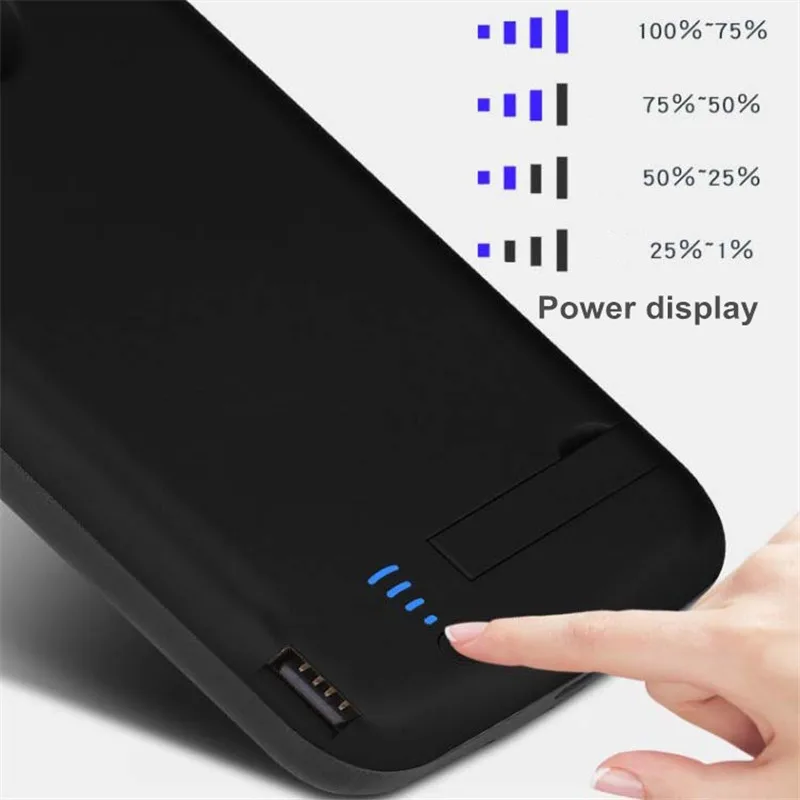 Портативное зарядное устройство Extpower 6000 мАч для Xiaomi 6 ультратонкий внешний