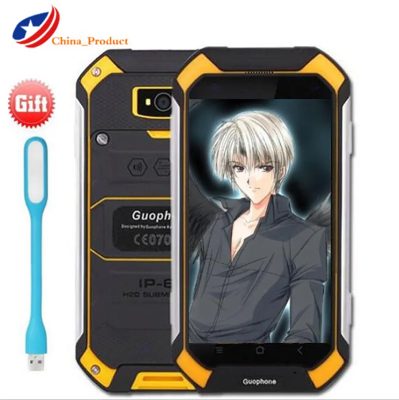 Первоначально GuoPhone V19 2 ГБ + 16 IP68 водонепроницаемый 4500 мАч Power Bank 4 5 &quotмобильный