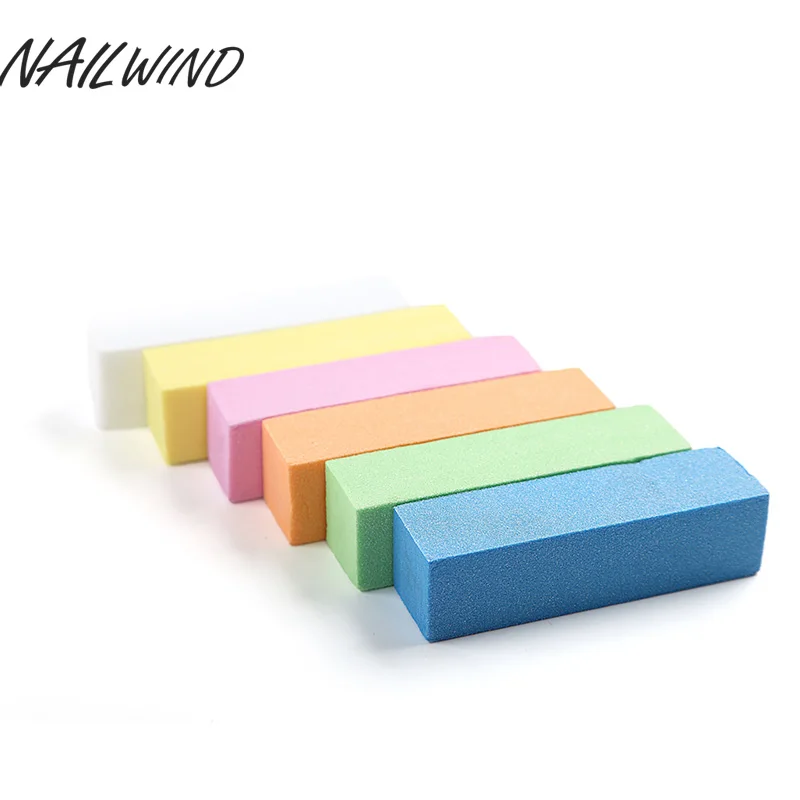 NAILWIND1PC шлифовальная губка пилка для ногтей буферный блок для УФ-гель для ногтей DIY Дизайн ногтей Маникюр Педикюр пилка для ногтей