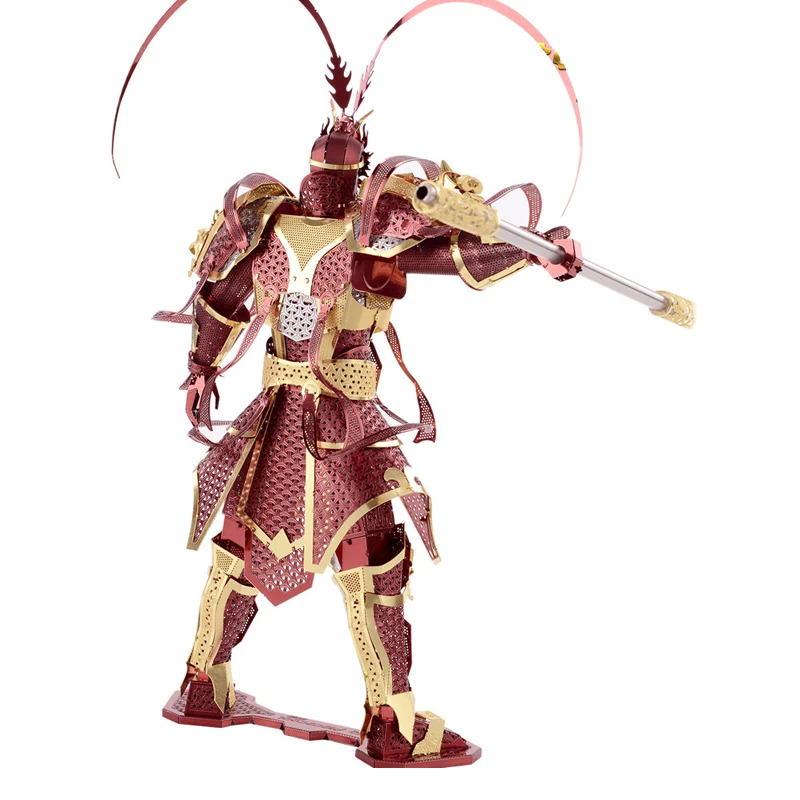 3D металлическая головоломка Sun Wukong для взрослых собранная игрушка DIY модель Набор