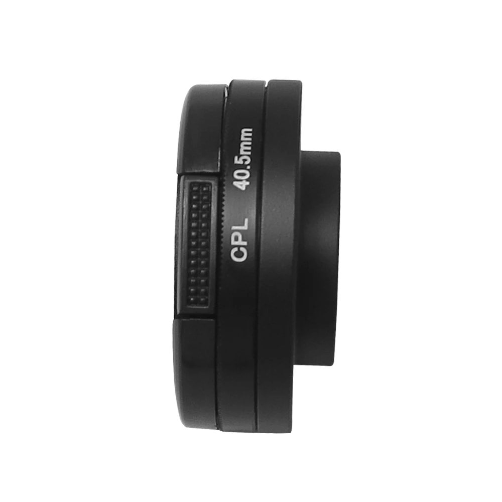 40 5 мм интегральный CPL фильтр для GoPro Hero 4 3 + черная Серебристая камера с защитная
