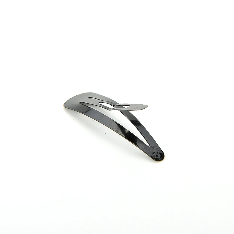 

100pcs Black Pairgrips Barrettes Head Hairpins Girls Hair Snap Clips Accessories for Women Jewelry
