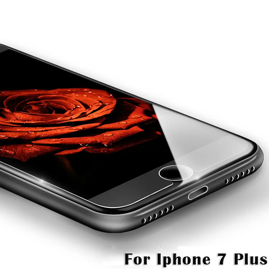 Закаленное стекло для Iphone 7 Plus чехол Защита экрана Apple Iphone7plus пленка 9H|Защитные