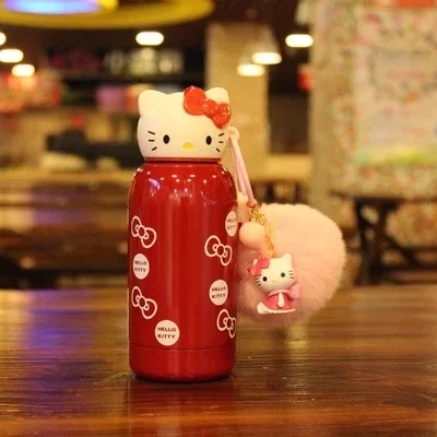 Vkstory Boreal instagram cup hello kitty стиль керамический термос орнамент чаши смолы украшения дома фигурки - Цвет: small red 200ml
