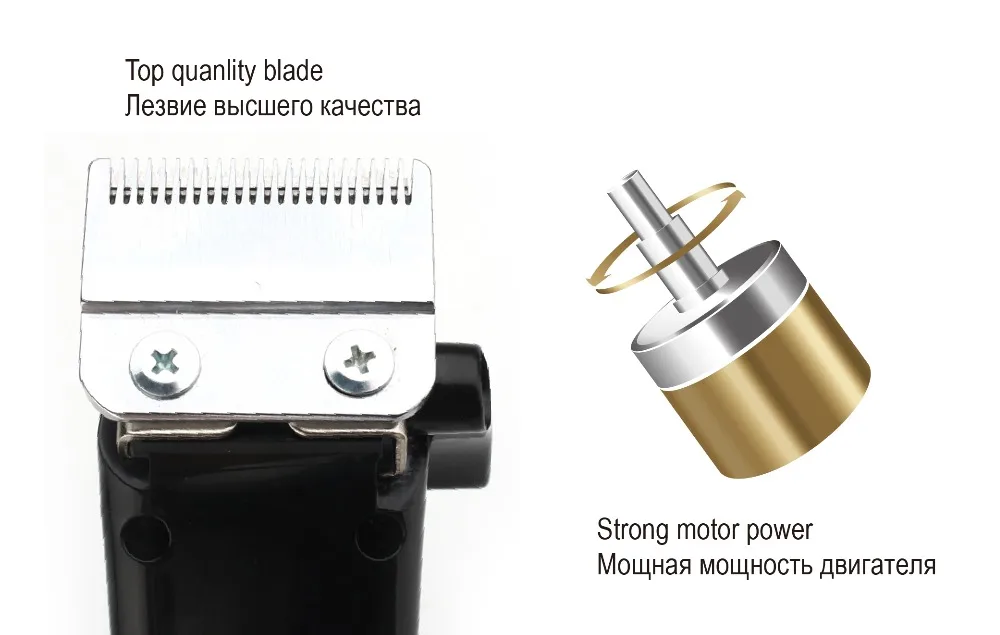 WMARK NG-103, Профессиональная Беспроводная Машинка для стрижки волос, триммер для волос 6500-7000 об/мин, Машинка для стрижки волос, регулируемый режущий рычаг, мощность 10 Вт
