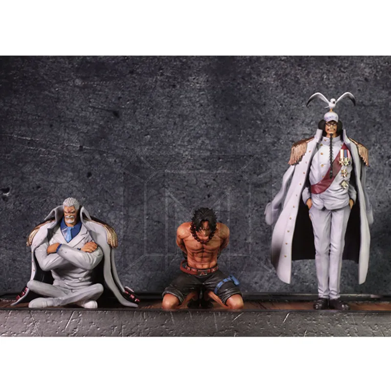 Предпродажа одна деталь Обезьяна D Garp Sengoku Ace палачи платформы GK смолы статуэтка(Срок поставки: 60 дней) X409