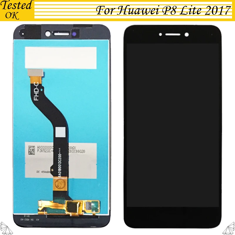5 2 &quotдля Huawei P8 Lite 2017 ЖК-дисплей сенсорный экран дигитайзер протестированный