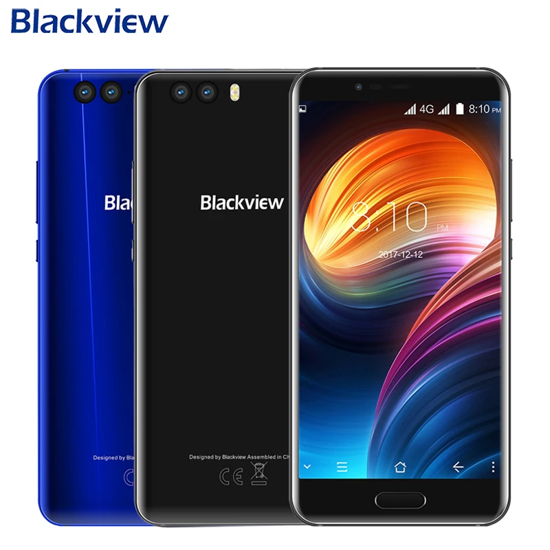 Оригинальный мобильный телефон Blackview P6000 5 дюймов 6 ГБ ОЗУ 64 Гб ПЗУ Восьмиядерный