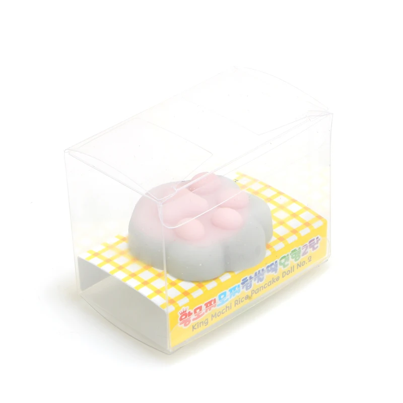 Новый оригинальный японский отпечаток лапки щенка Mochi Squeeze растягивающийся каваи