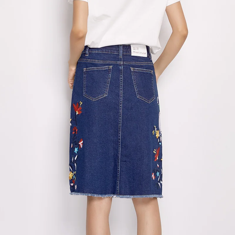 LEIJIJEANS Новое поступление летняя размера плюс большой цветок фрукты вышивка