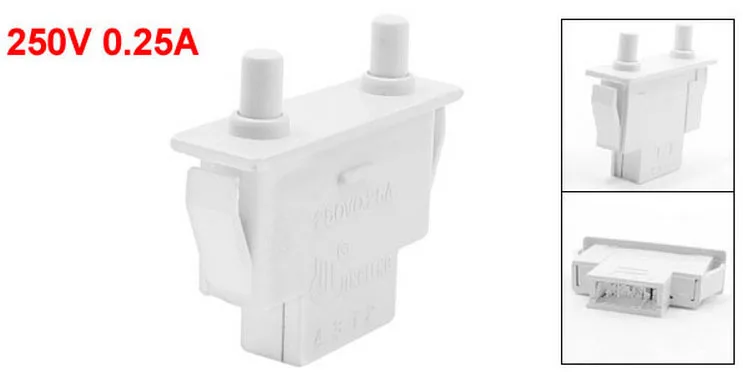 250V 0.25A 3 Pins NO SPDT Мгновенный Переключатель для холодильника Хуа Лин 10 шт|switch