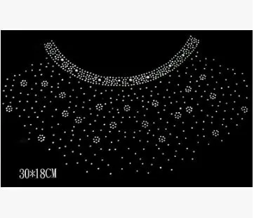 2 шт./лот, модный свитер с маленькими цветами, стразы горячей фиксации, дизайн с горячей фиксацией, нашивки с камнями