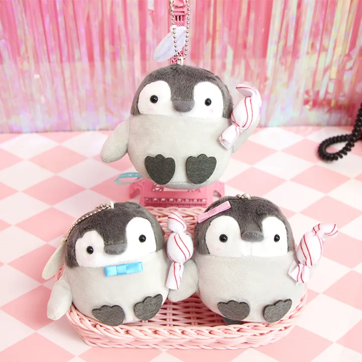 IVYYE Energy Penguin аниме плюшевый Кошелек для монет Мультяшные мягкие кошельки для мелочи кошелек для денег карты сумки для ключей подарки для детей
