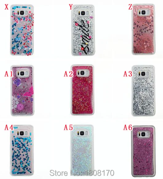 Зыбучий песок Жидкий блеск мягкий ТПУ чехол для Samsung Galaxy S8 PLUS Huawei P8 LITE 2017 3D