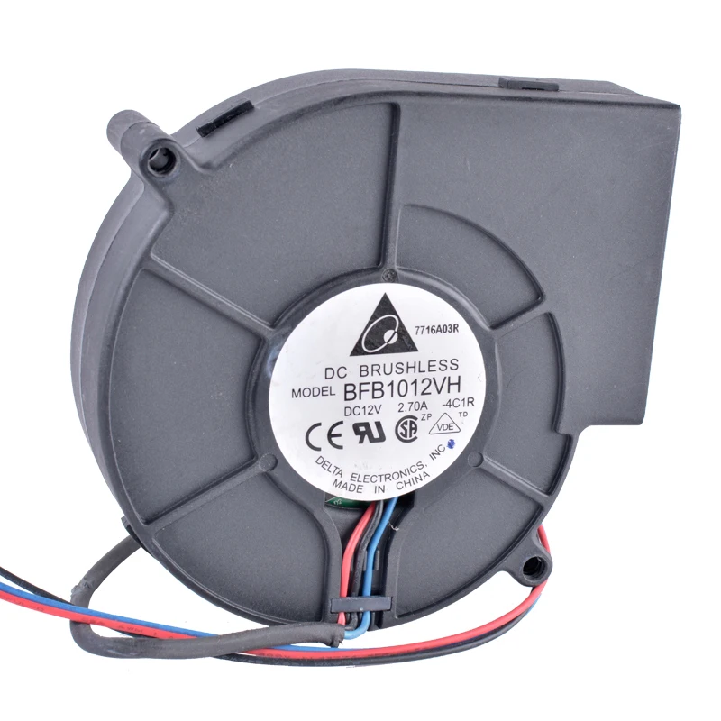 DELTA BFB1012VH 9733 9 7 см 97 мм 97x94x33 12 В 2.70A двойной шариковый подшипник большой объем