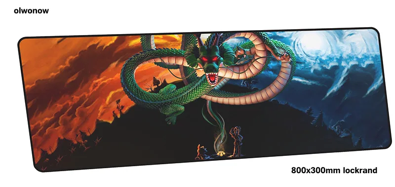 Dragon Ball mousepad gamer New arrival 800x300x3mm gaming mouse pad thick notebook pc accessories laptop padmouse ergonomic mat
