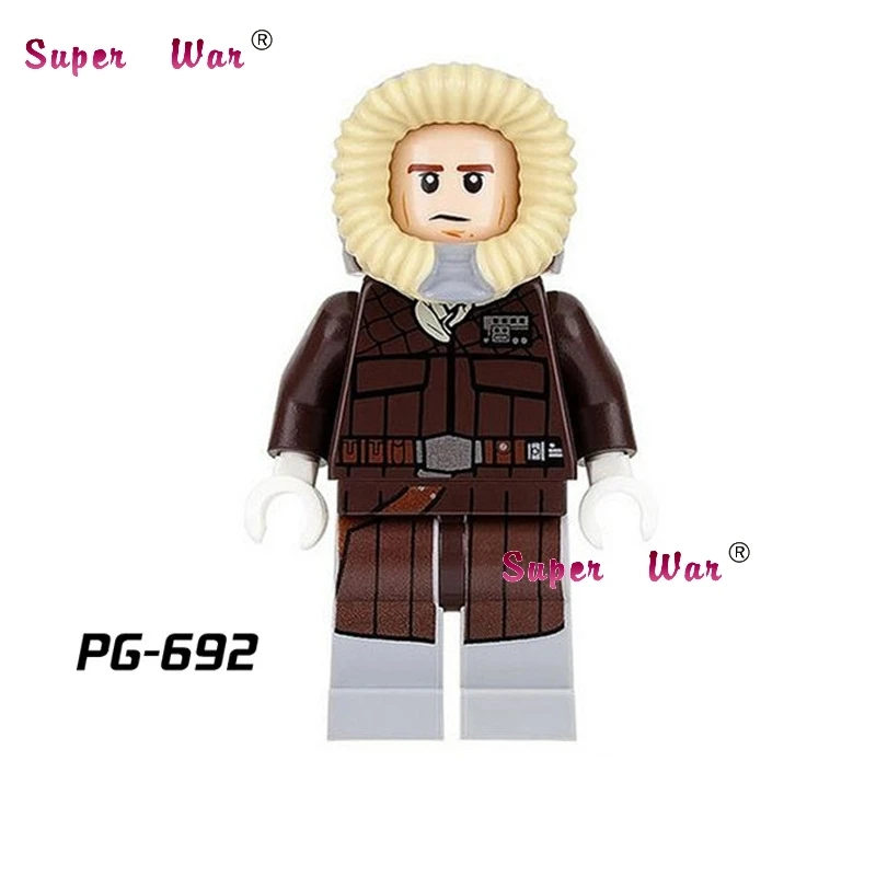 PG692 Одиночная распродажа, супергерой marvel, Obi-Wan, Kenobi SW704, строительные блоки, наборы действий, модель, кирпичи, игрушки для детей - Цвет: PG692
