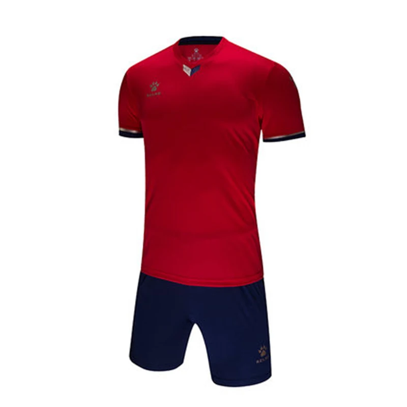Kelme, Мужская футболка для футбола, тренировочная футболка, набор, заказной дышащий Survete, Мужская футболка, 3891048 - Цвет: Red