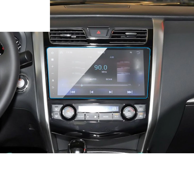 

lsrtw2017 car GPS navigation screen protective toughened film for nissan teana altima 2014 2015 2016 2017 2018