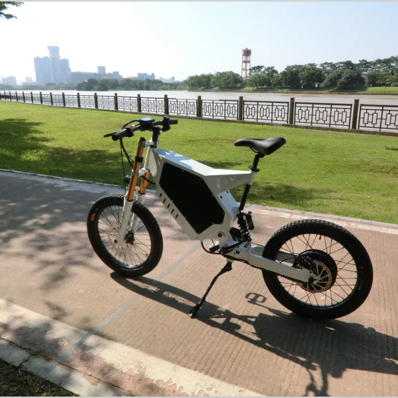 72V3000W5000W Plus Stealth Bomber Электрический велосипед eBike e Bike с литий ионной батареей 30