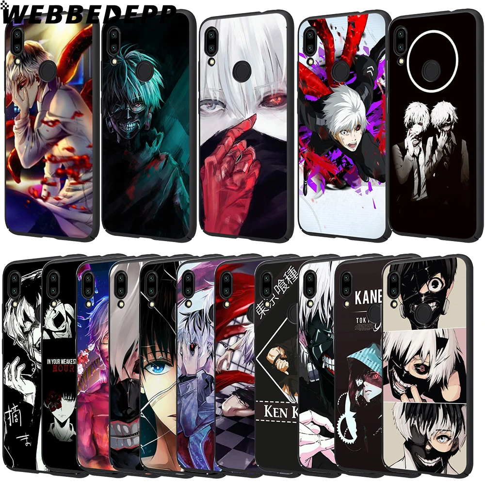 WEBBEDEPP Японские Аниме Tokyo Ghoul мягкие ТПУ чехлы накладки для Xiaomi Redmi 7 4A 5A 6A 8A S2 4 4x5 Plus 6