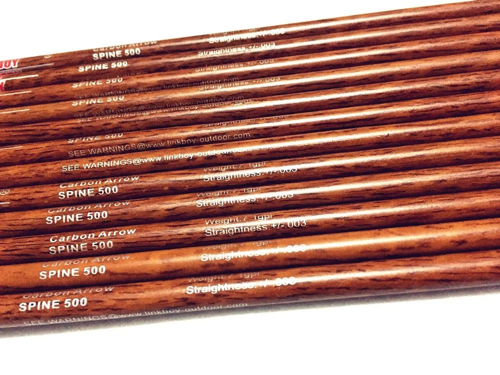 Стержень из чистого карбона 12Pk 400/450/500/600 для стрельбы лука охоты наружной