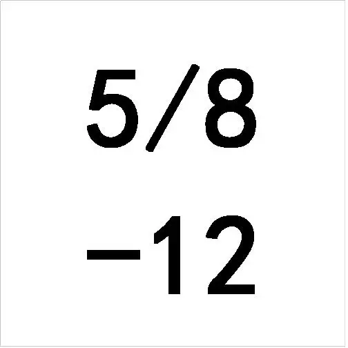 12 UN 5/8-11 12 14 16 18 20 24 27 28 32 36 40 UNC UNF UNEF UN UNS инструменты для нарезания резьбы правой руки для обработки прессформы 5/8" - Цвет: 12 UN
