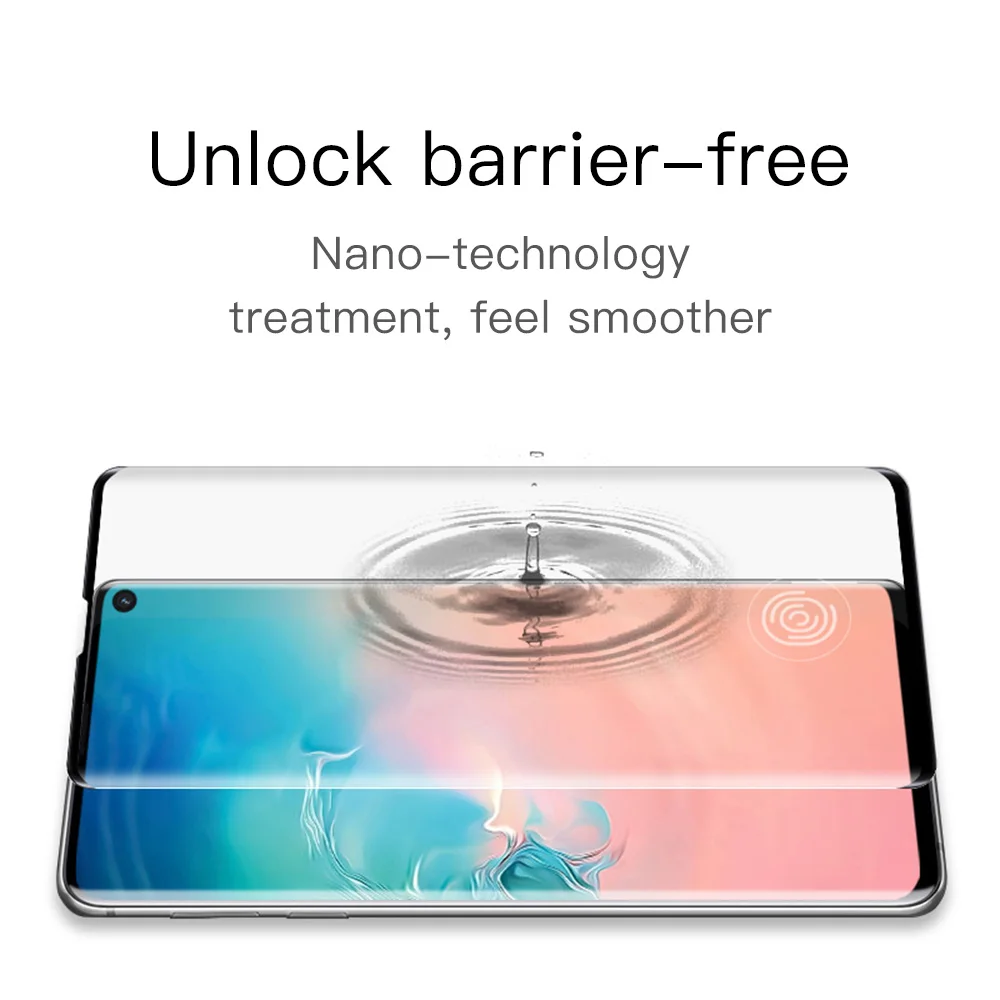 Изогнутое закаленное стекло для Samsung Galaxy S10 Plus Защита экрана S10E S10plus S 10 E пленка