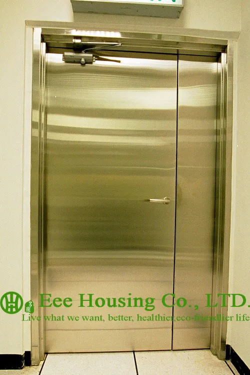

Chemical Resistant Stainless steel 90 min fire rated industrial hinged door