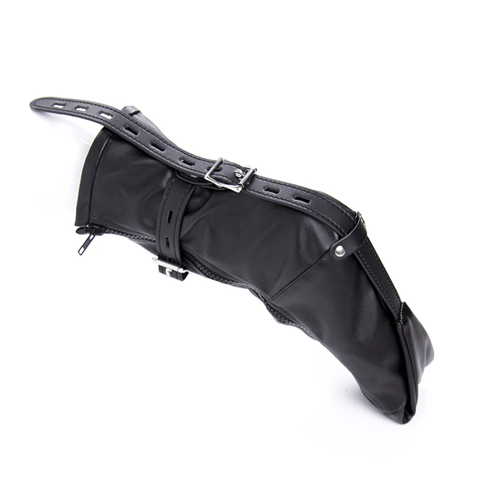 CamaTech/ботинки на молнии из мягкой искусственной кожи ограничительные ремни