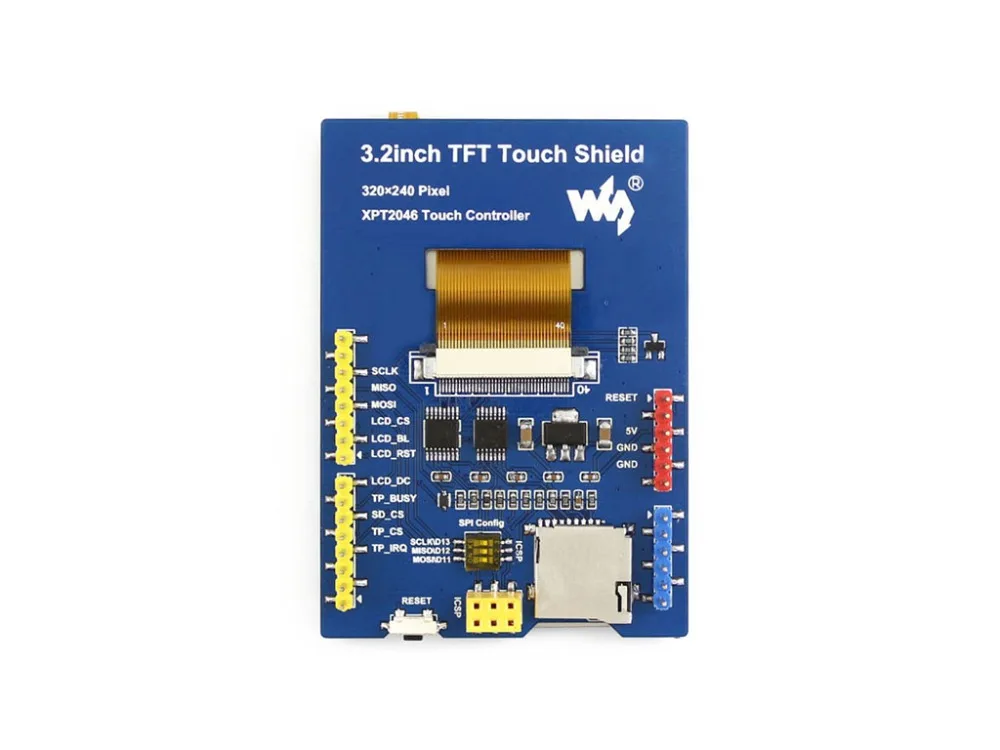3 2 дюймовый сенсорный ЖК дисплей щит для Arduino резистивный экран TFT Стандартный