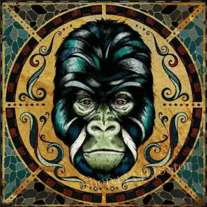 5d diy diamond painting orangutan avatar full square / round rhinestone 3d embroidery mosaic decorative artwork | Дом и сад