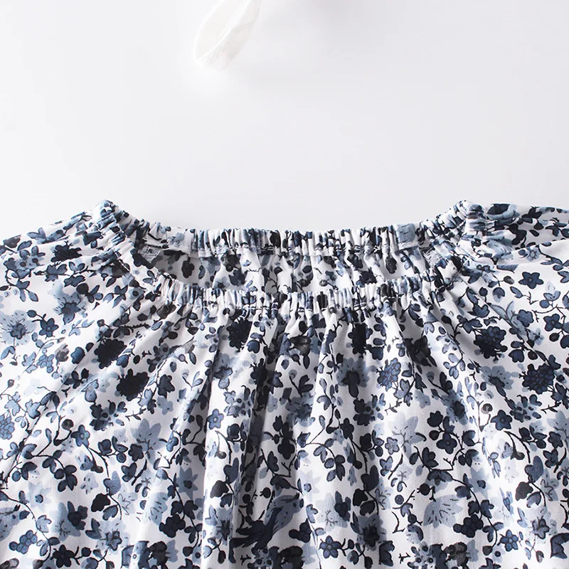 Girls Bodysuit Crawling Clothes For Newborns With Small Fragments Can Take Off Bud Collar, Butt Shirt And Three-piece Clothes