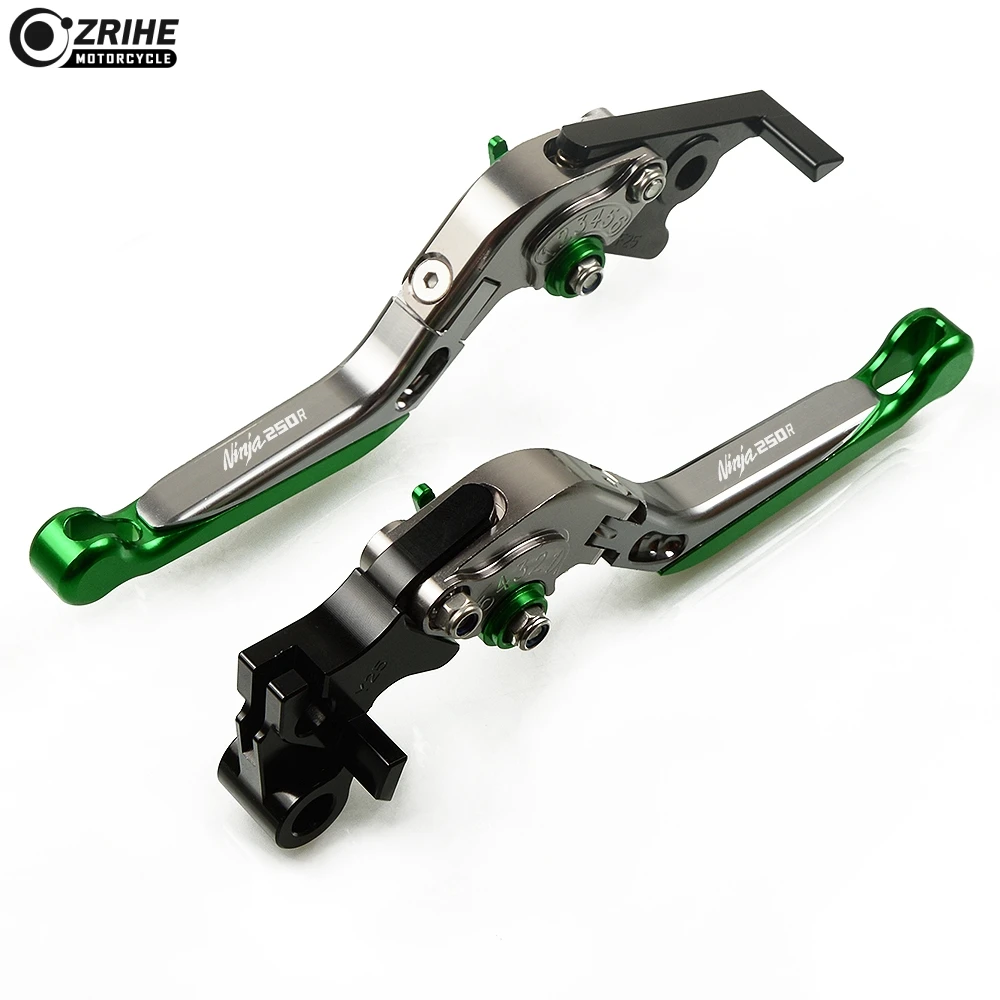 CNC новые регулируемые мотоциклетные тормозные рычаги сцепления для Kawasaki Ninja 250R