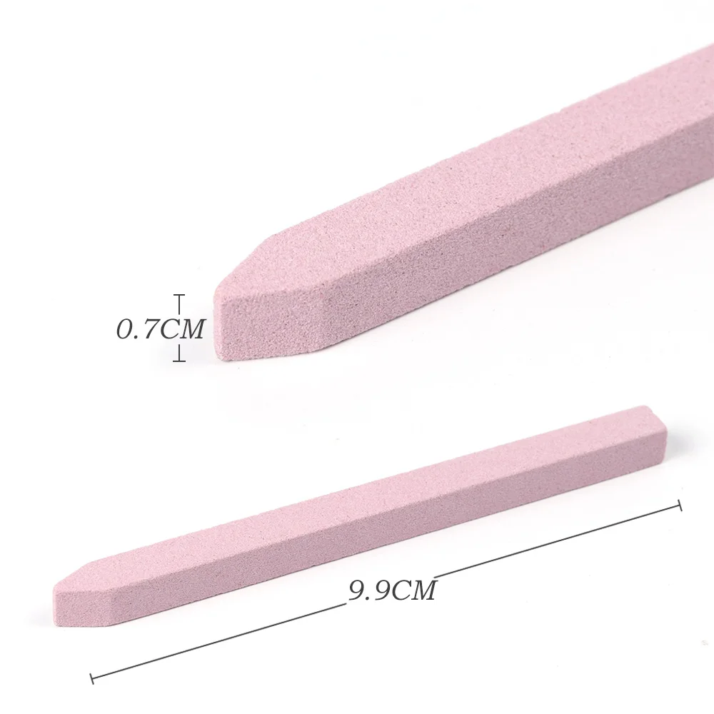 5pcs Professional Nail File Cuticle Remover Buffer Quartz Scrubs Stone Grinding Rod Gel Polish Manicure Tools JI1000|Пилки для ногтей