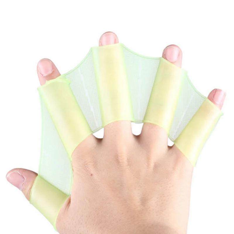 Плавательный бассейн рука Fin обучение игра водные виды спорта Finger носить бассейн вечерние игрушки для игрушка для детей и взрослых бассейн аксессуар