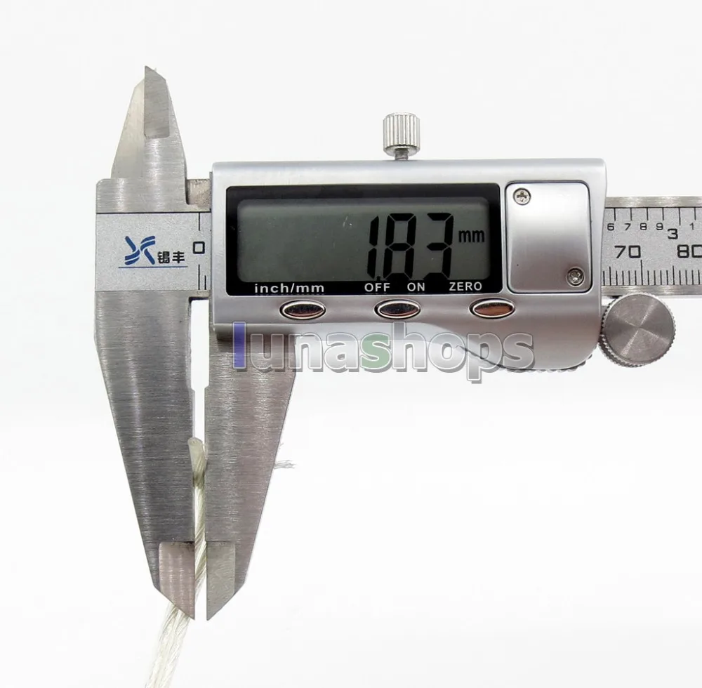LN005735 30 м Acrolink 6N OCC двойное посеребренное покрытие 0 12 мм * 9 24awg диаметр ПВХ (N Telf) 2 1 DIY