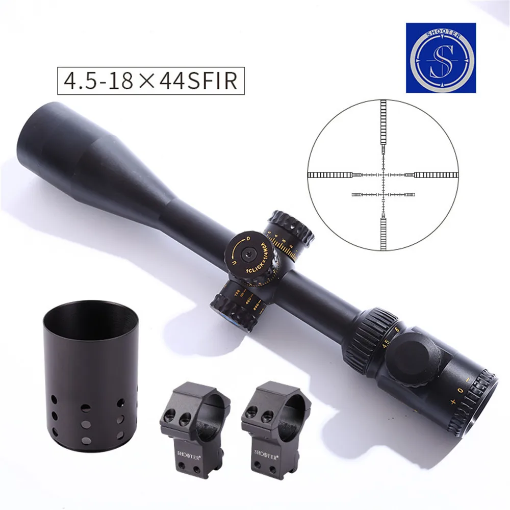 Стрелок Новый тактический военный ST 4 5-18x44SFI прицел для CS игры охоты стрельбы OS1-0353