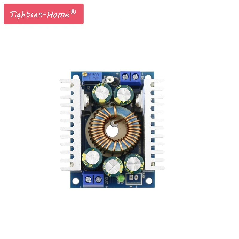 Adjustable 12A Регулируемый понижающий модуль высокой мощности низкая пульсация 95%